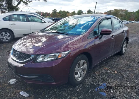 2014 Honda Civic Lx z USA, uszkodzony, nr VIN 19XFB2F56EE205842